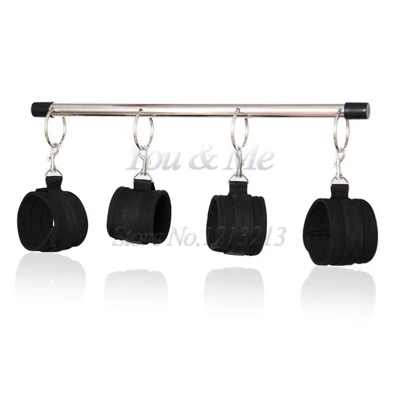 Бдсм набор для бондажа воротник фетиш раб металлический разветвитель стержень