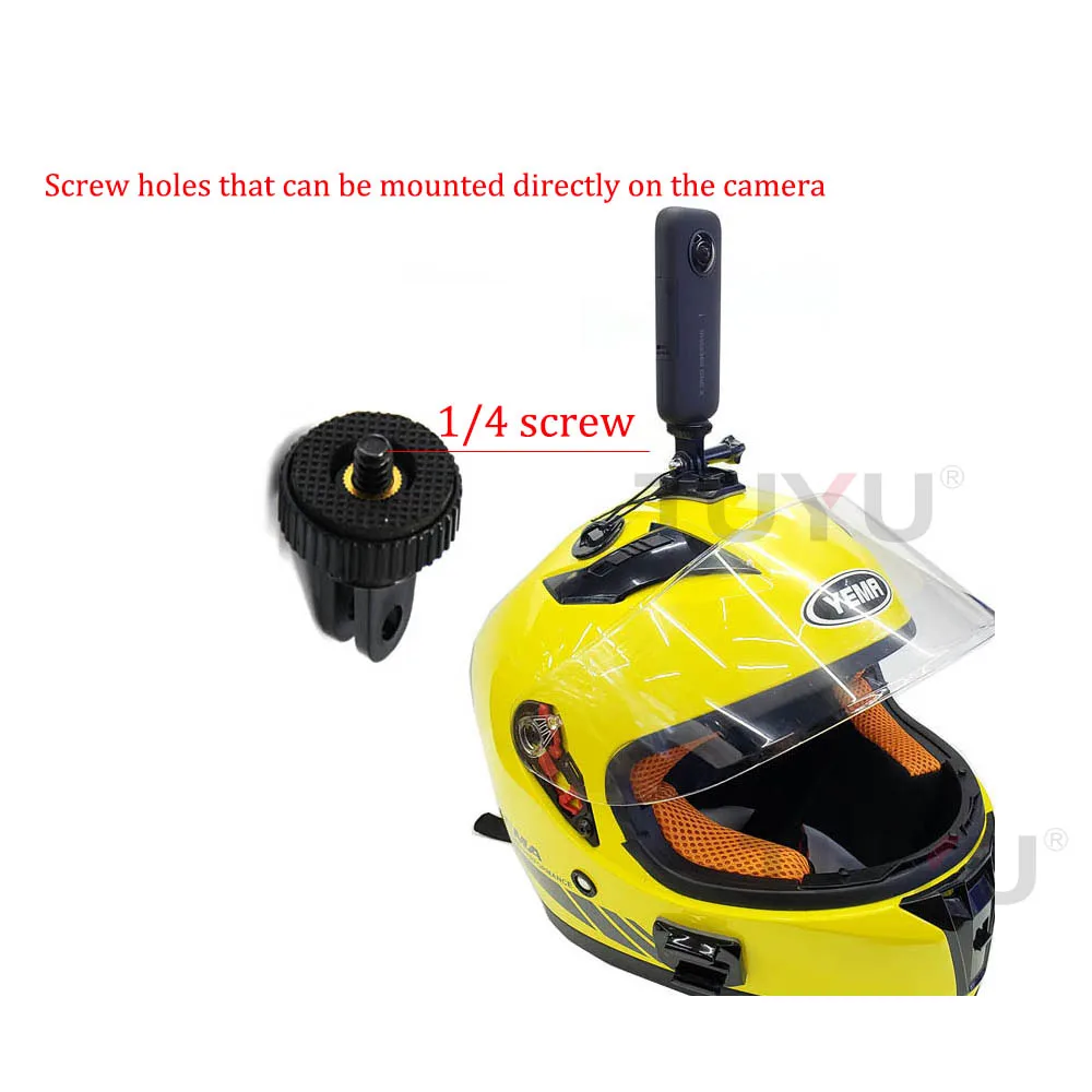 New Insta360 ONE X Protective Case Motorcycle Helmet Bracket Protection Border GoPro Interface for One Accessories | Электроника