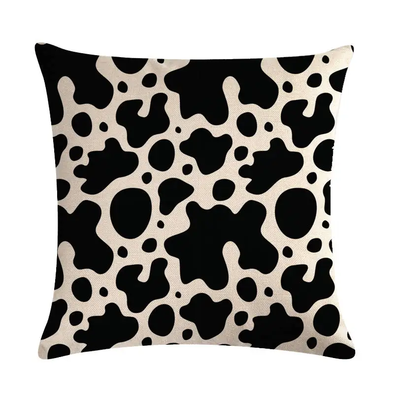 Чехол на подушку с геометрическим узором в полоску Зебра Якорь Морской корабль