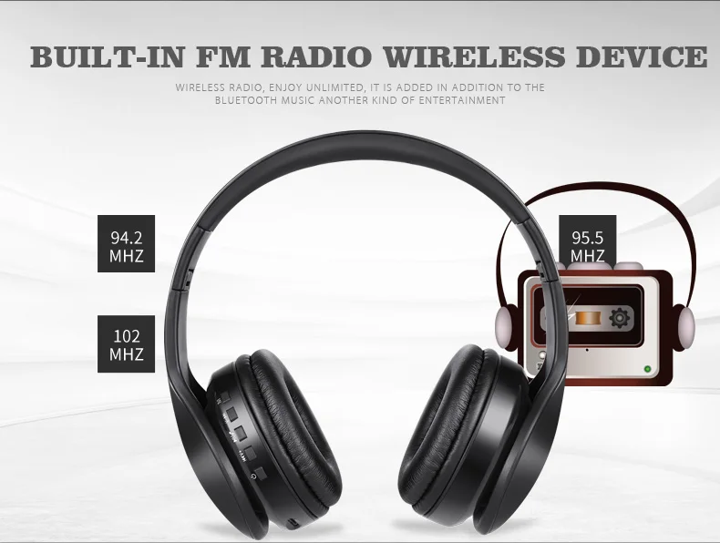 Tourya BH7 беспроводные наушники Bluetooth наушники светящаяся гарнитура с микрофоном светодиодный светильник Поддержка TF карты для ПК мобильного телефона xiaomi