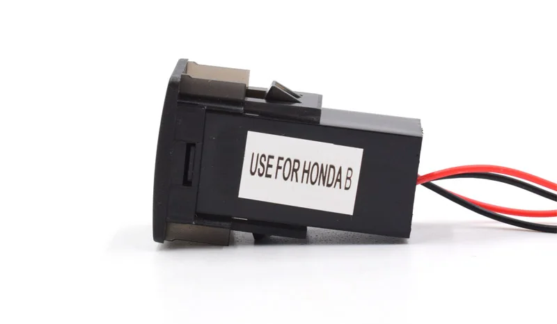 XCGaoon специальный 2 USB 5 В 2.1A разъем интерфейса автомобильное зарядное устройство адаптер для HONDA, светодиодный преобразователь питания синий светодиодный