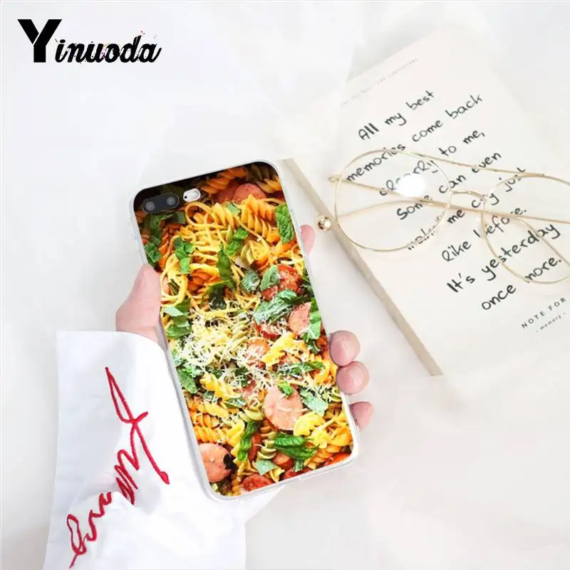 Yinuoda для iphone 7 XSMAX чехол жареной лапши быстрого приготовления узор мягкий телефона