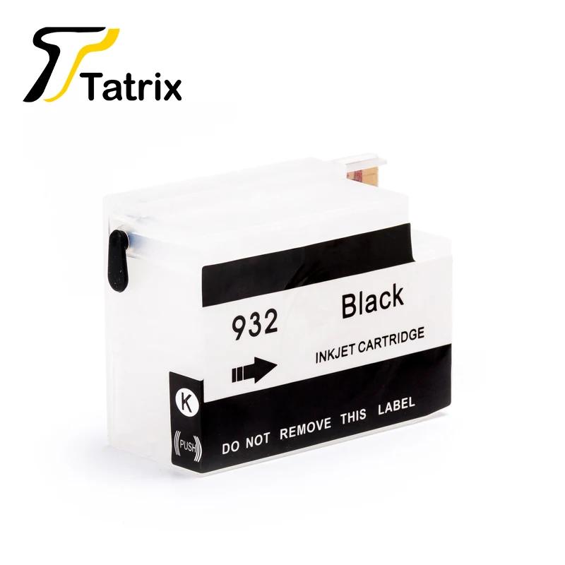 Tatrix для HP 932 933 932XL 933XL многоразовый чернильный картридж Officejet 6600 H711a H711g 6100 6700 7110