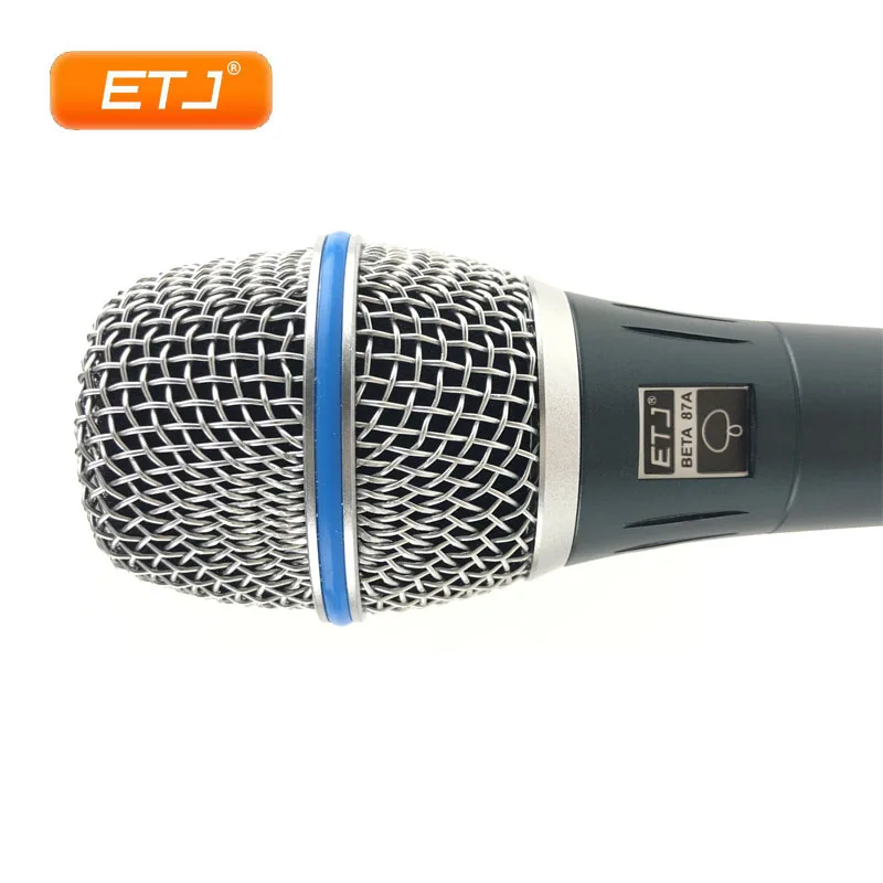 ETJ микрофон BETA87 проводной для караоке динамический микрофоны KTV BETA87A|Микрофоны| |