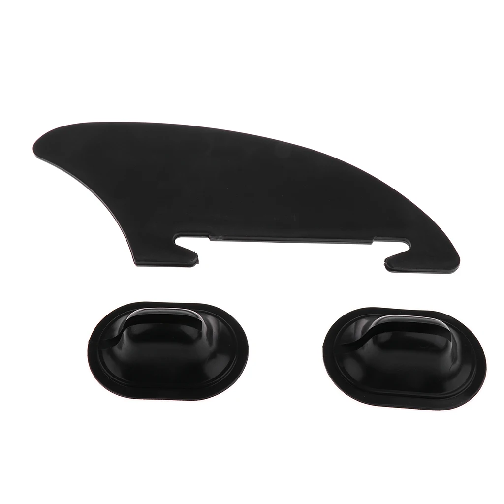 

Perfeclan Black Small Kayak Skeg Surfing Rudder Tracking Fin Mounting Points For Inflatable Kayak Boat Kayak Surfing Rudder