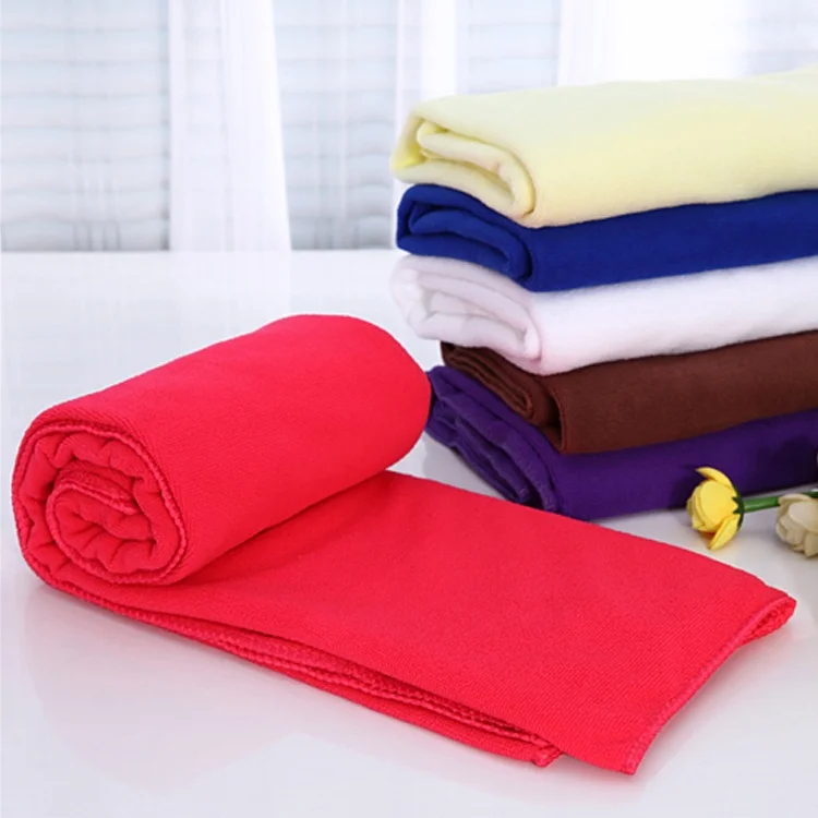 

10 Color New Fashion Soft Microfibre Beach Bath Towel Swim Washcloth Lightweight Large Towel Sports Travel Accessories