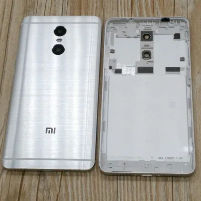 Новинка, запасные части для Redmi pro,, задняя крышка для батареи, корпус+ боковые кнопки+ объектив для вспышки камеры для Xiaomi Redmi Pro - Цвет: Silver