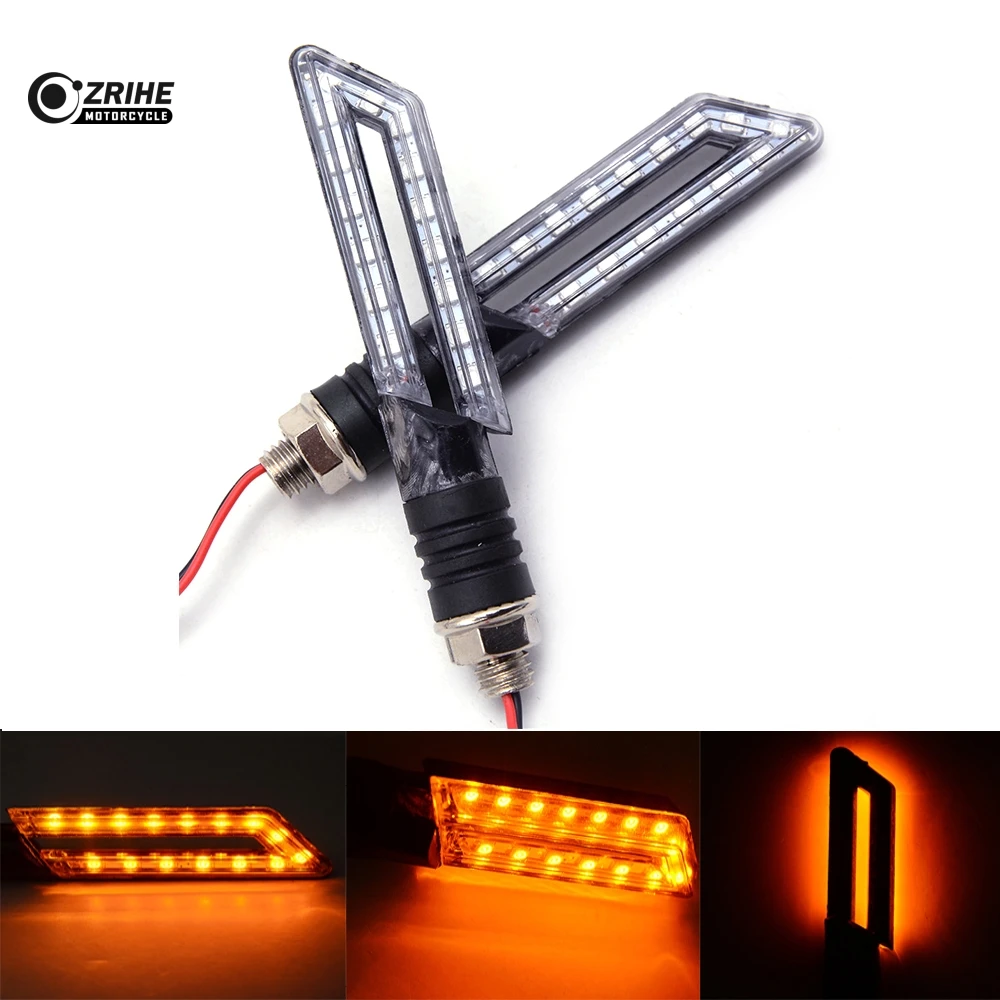 LED 18v мотоцикл ABS пластик дома галогенная лампа указатель поворота для Kawasaki Z ZR ZX 125