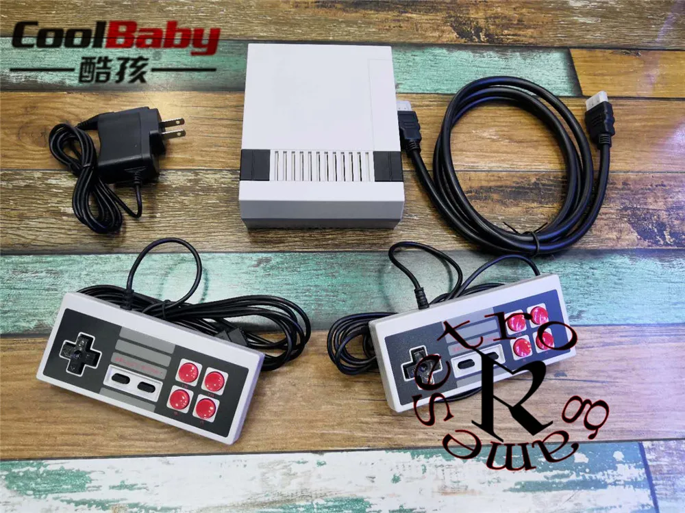 5-100 шт./лот CoolBaby Mini TV семейная игровая консоль HDMI 8 бит Ретро встроенный 621 игровой