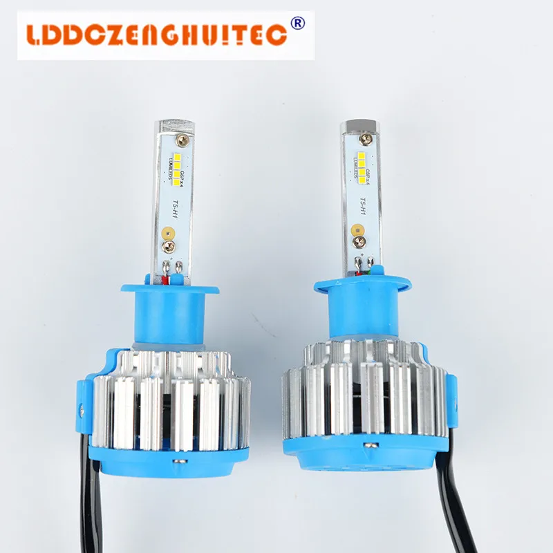 LDDCZENGHUITEC H4 H7 9005 Автомобильные светодиодные фары высокой мощности Авто 3 Hi/lo HB2 9003