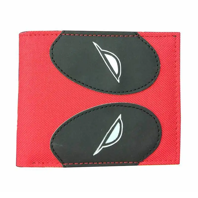 Дэдпул мультфильм ПУ кошелек свежий Fishon дизайнерский мужской полосатый для карт