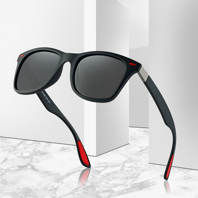 

new polarized men's sunglasses fashion UV400 ladies sunglasses classic brand design square glasses sports driving sunglasses
