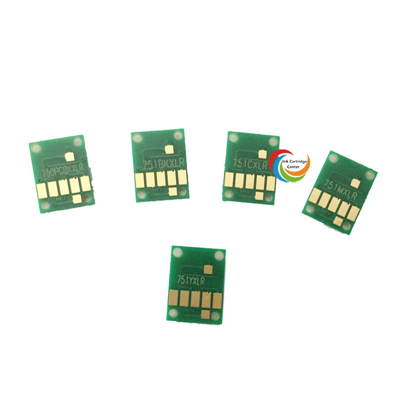 CISSPLAZA 5 шт. ARC чипы совместимы для CANON IP7270 MG5470 MX727 MX927 MG5570 MG5670 MG6470 IX6770 IX6870 pgi750 PGI-750 CLI751 |