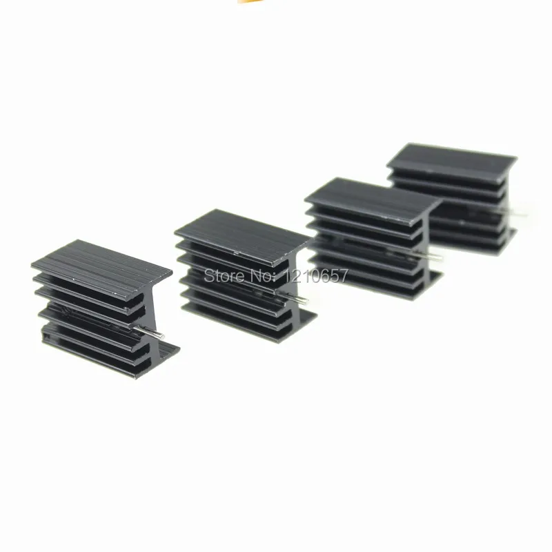 

50 pieces lot 21x15x11mm IC Heatsink TO-220 TO220 Triode Heat Sink Integrated Circuit