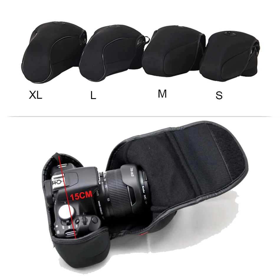Сумка для DSLR камеры с мягкой подкладкой Canon 5DIV 5diii 5DII 1300D 1200D 1100D 750D 80D 800D 700D 760D 550D 7D 70D
