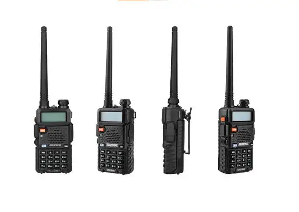 128CH 5W VHF UHF 136-174Mhz & 400-520Mhz two way Radio BF UV5R Professional CB radio station Walkie Talkie Baofeng