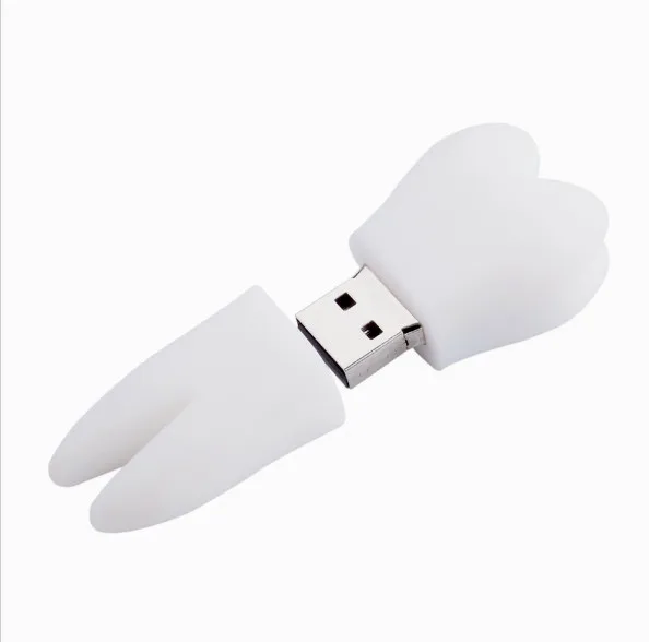 Новое поступление модель зуба usb флеш накопитель 4 ГБ 8 16 32 64 ГБ|usb flash drive 4gb|64gb