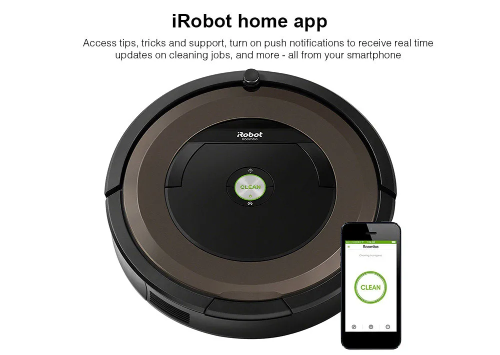 IRobot Roomba 894 робот-пылесос для уборки с подключением к WiFi/APP интеллектуальный пылесос робот 5 мощная Очистка
