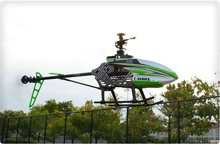 Mjx F645 вертолет F45 4 канала одно лезвие 2 G жк-дисплей контроллер с гироскопом 70 см