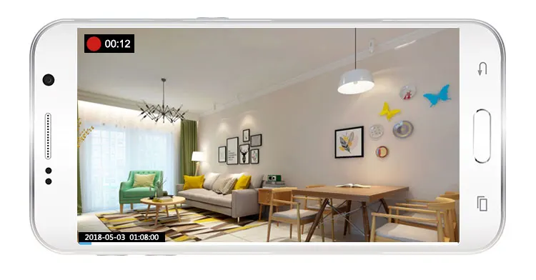 Мини-камера C8 wifi AP P2P подключение к мобильному телефону HD 720p видеокамера DVR DV дизайн мини-камера