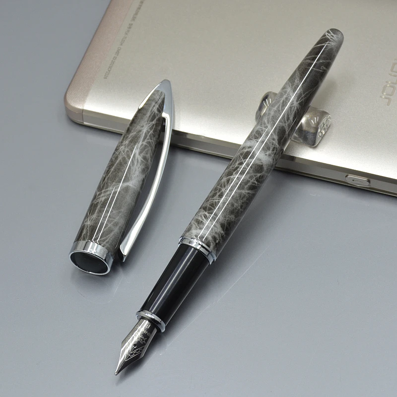 Роскошный jinhao 156 черная авторучка с новинкой Дизайн Канцелярские Товары для