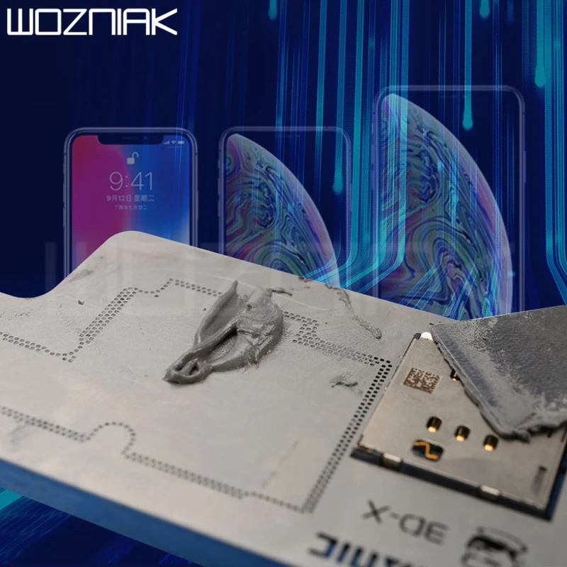 Паяльная паста MECHANIC Flux 148 градусов без свинца с припоем для монтажа платы Iphone x/xs/xsmax/xr.