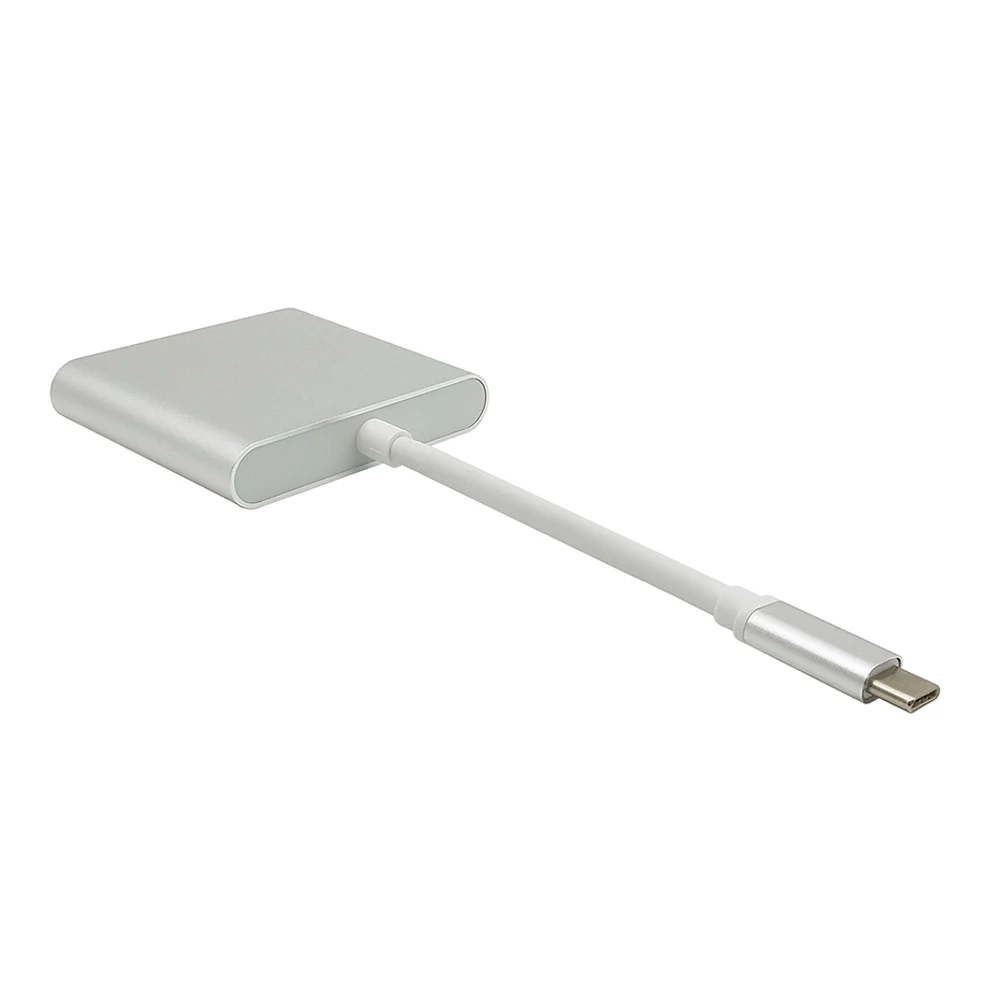 Тип C поворот HDMI + USB3.1 зарядка адаптер usb type кабель USB гнездовой 4K Thunderbolt 3