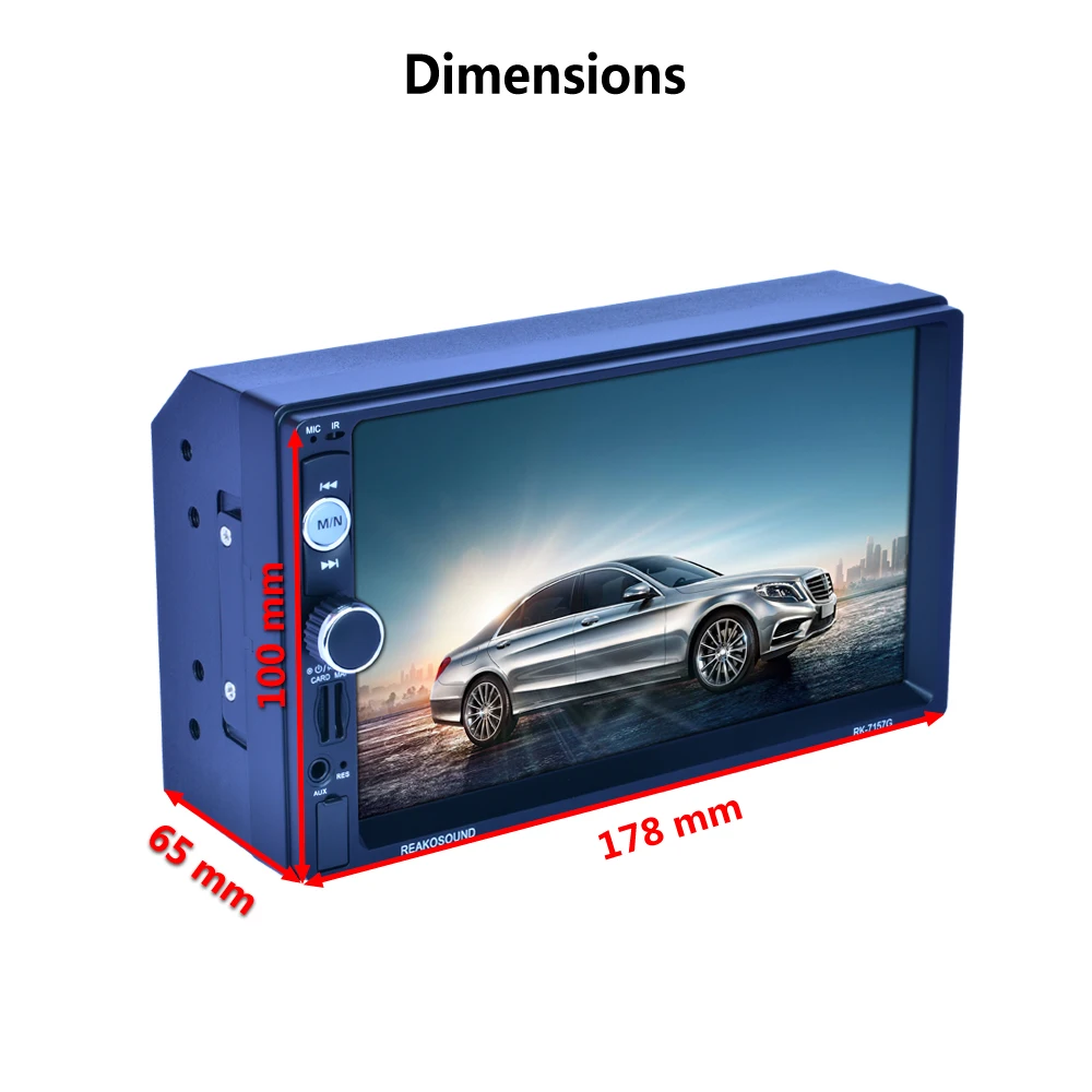 2 Din 7 дюймов HD gps автомобильная навигация 800 МГц FM/8 ГБ/DDR3 карты для России/Беларуси Европа/США+ Канада грузовик Satnav Camper Caravan