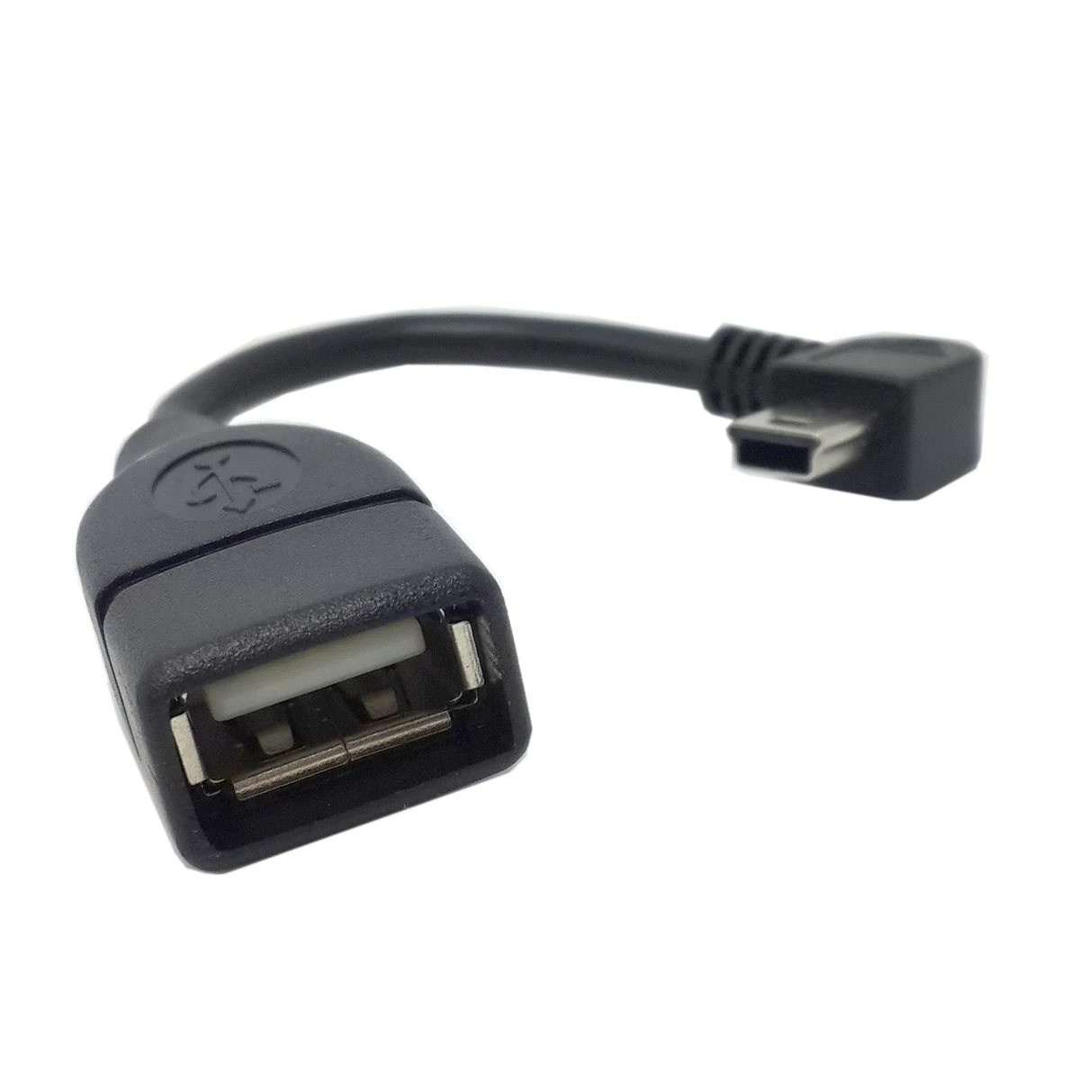Chenyang короткий USB A F прямоугольный 90 Mini B Мужской кабель 10 см | Электроника