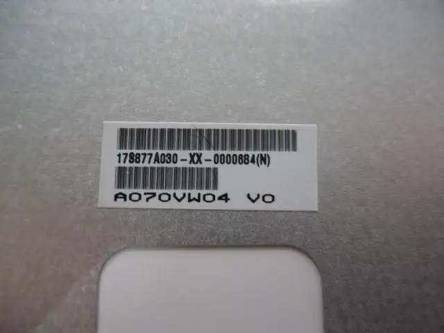 Новый A070VW04 V0 V1 EPC700 701 Оригинальный оригинальный экран perfect A + без особенностей |