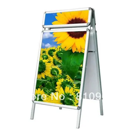 Постер A Board (двусторонний чтобы показать ваш логотип или графику) Бесплатная