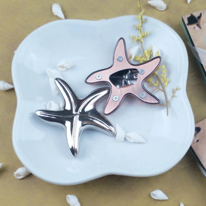 150pcs FREE SHIPPING+Beach Wedding Favors Silver Starfish Design Wine Bottle Opener Party Giveaway Gift For Guest | Дом и сад