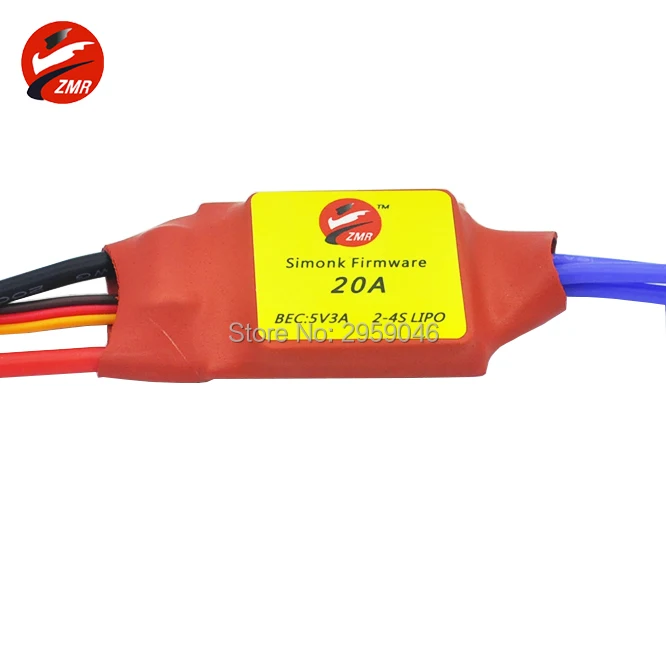 Фото ZMR SimonK прошивка 20A 30A 40A 5V3A бесщеточный ESC электрический регулятор скорости 2-4S LIPO ZMR SimonK прошивка 20A 30A 40A 5V3A бесщеточный ESC электрический регулятор скорости 2-4S LIPO