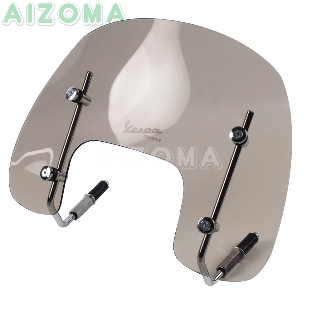 Дымовое лобовое стекло скутера мотоцикла Flyscreen болт-на ветровой дефлектор для Vespa S125 S 125