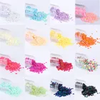 3000 шт.лот 3 мм AB покрытые плоские круглые пайетки с блестками для шитья Свадебное Ремесло платье шпилька обувь DIY аксессуары ручной работы