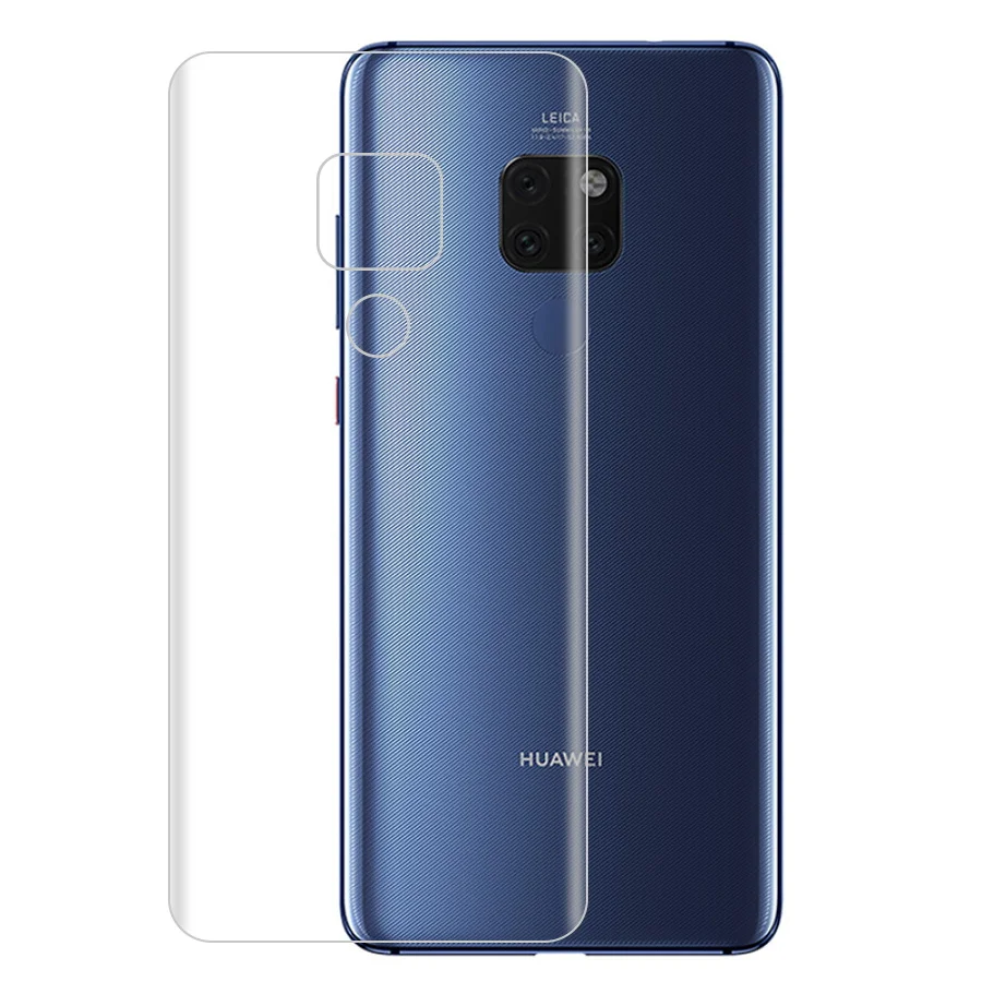 Front + Back Soft Film For Huawei Mate 10 Screen Full Cover Protector 20 Lite pro Silicone Hydrogel Sticker | Мобильные телефоны и