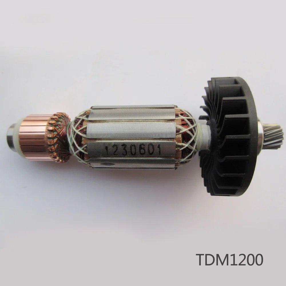 Приводной вал переменного тока 220 В, электрический молоток, якорный ротор для Bosch TDM1200, оригинальные аксессуары, ротор режущего станка