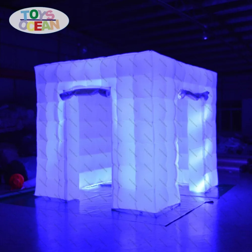 Светодиодная надувная фотобудка кубическая палатка для продажи|inflatables for sale|tent