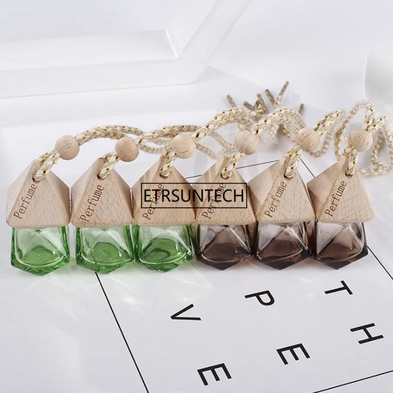Car Perfume Bottle Car-styling for Essential Oils Pendant Hanging Glass F1825 | Красота и здоровье