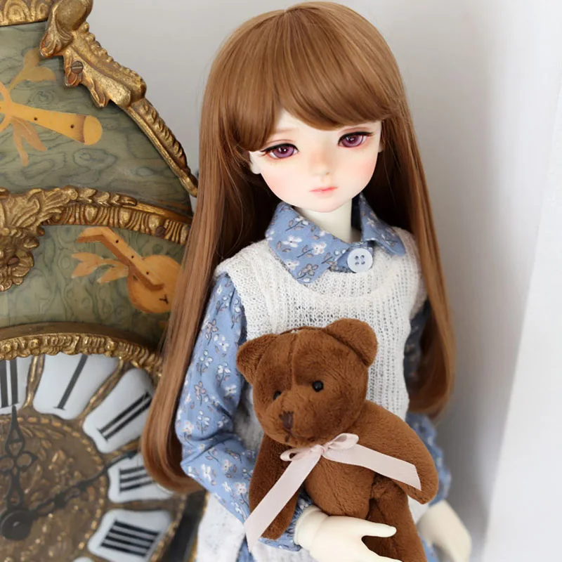 Новое поступление 1/4 BJD кукла SD модная модель HODOO резиновая с макияжем для девочки