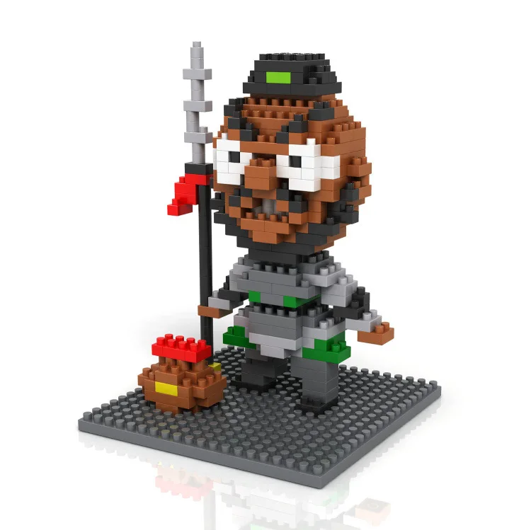 LoZ Алмазные Конструкторы китайские иероглифы строительные Игрушечные лошадки