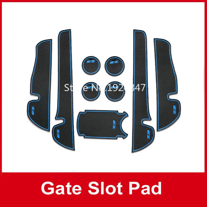 Номера интерьер двери колодки слот ворота коврик для TOYOTA VERSO EZ 2011 - 2013 9 шт./компл.