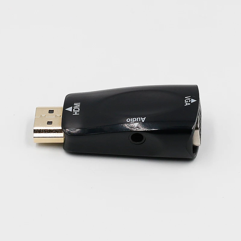 2018 1080p HDMI VGA адаптер преобразователь с аудио кабелем штекер гнездо для ПК/ТВ/Xbox 360