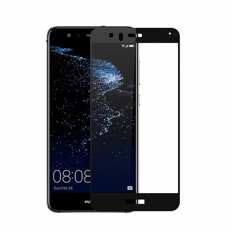 Закаленное стекло для Huawei P10 Lite полноразмерная защитная пленка на экран P8 LITE 2017