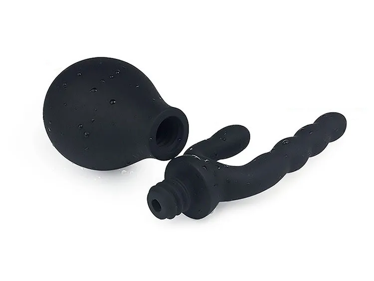 Силиконовая насадка-клизма силиконовая насадка для душа Анальная пробка