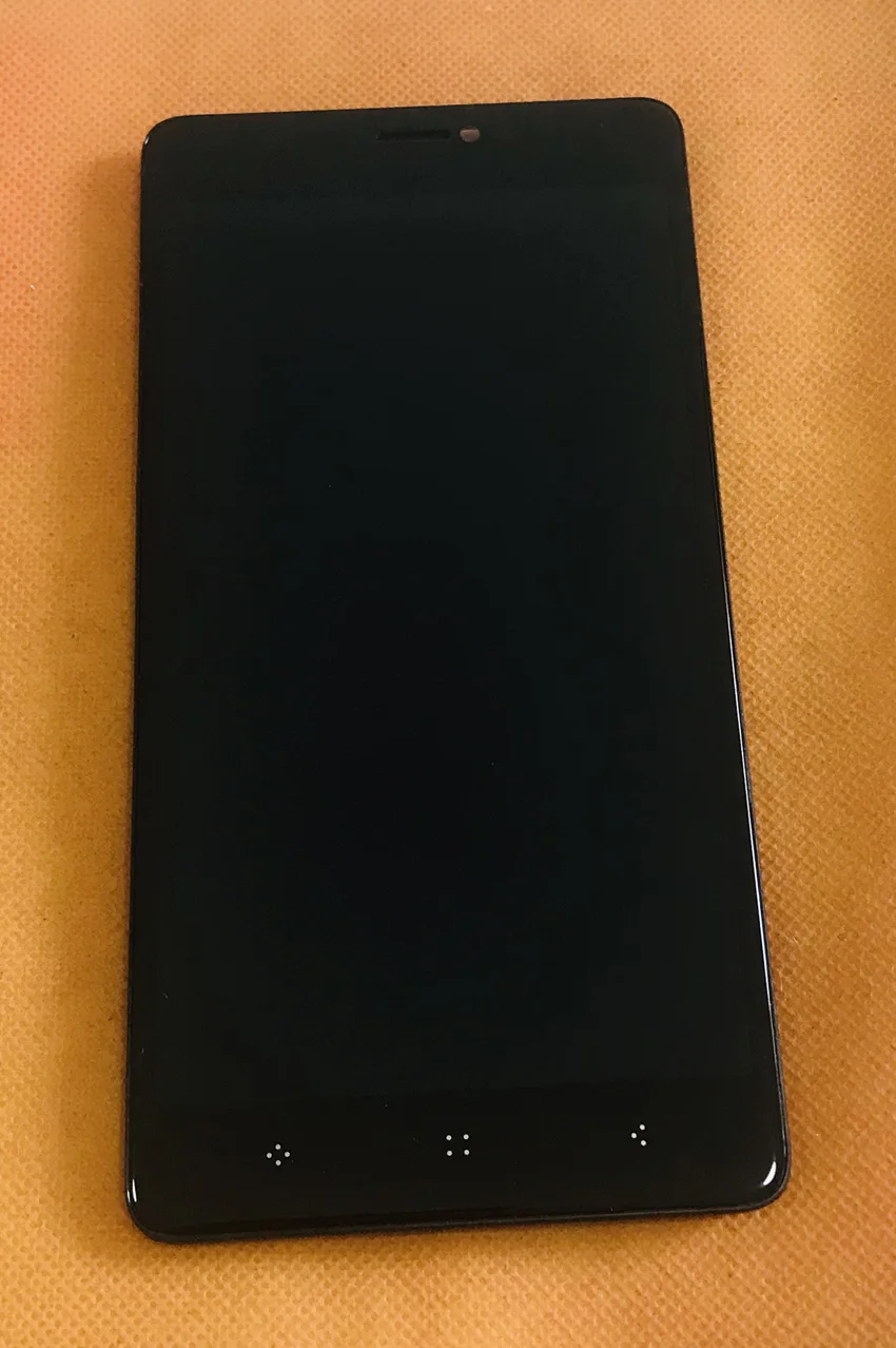 Используется оригинальный сенсорный экран и ЖК-дисплей + рамка для Elephone C1 Max