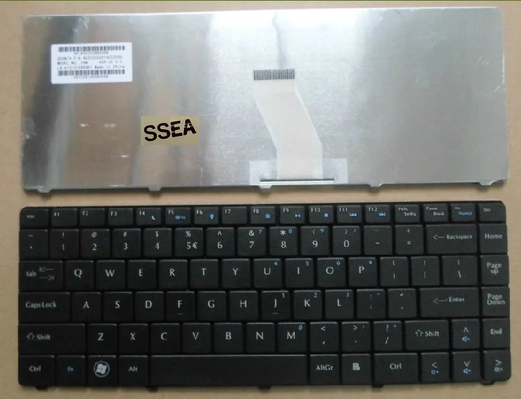 

SSEA New US Keyboard For Acer Aspire 4332 4732 4732Z eMachines D525 D725 for GATEWAY NV40 NV42 NV44 NV48 NV480