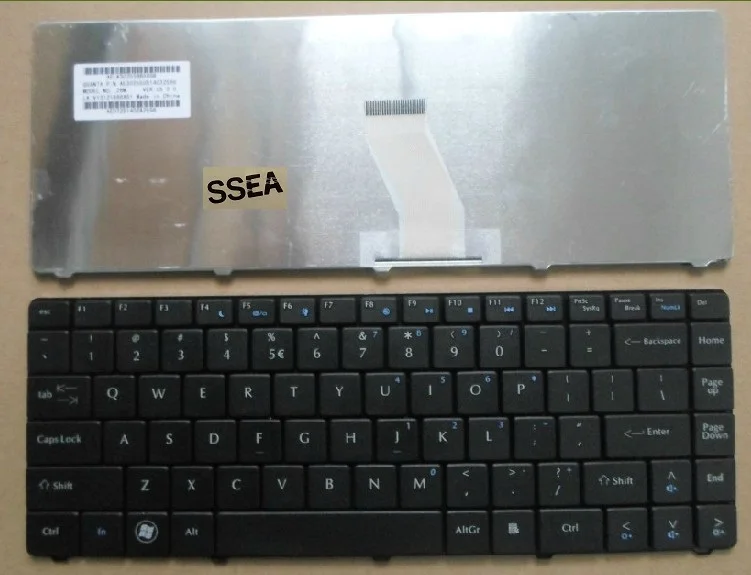 Новая клавиатура SSEA US для Acer Aspire 4332 4732 4732Z eMachines D525 D725 GATEWAY NV40 NV42 NV44 NV48 NV480 |