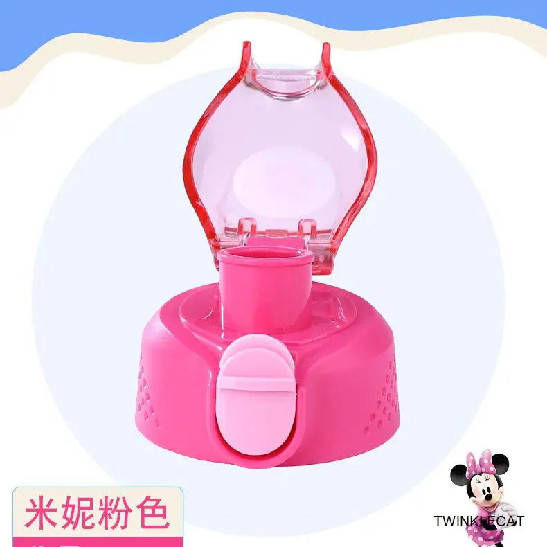 Drink directly pink Крышка для бутылки disney аксессуары HM3202 HM3208 Термокружка для детей термос чашка для воды подача термальная чашка аксессуары - Цвет: Drink directly pink