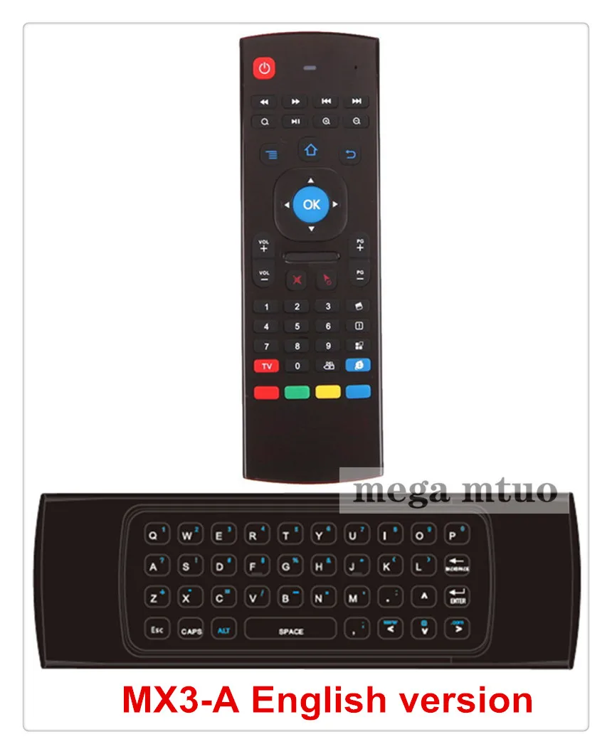 MX3 MX3-A Air Mouse Mini Wireless Keyboard Smart Remote Control 2.4G IR Learning Fly For Android TV Box | Электроника
